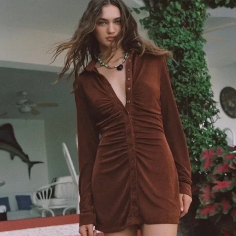 With Jean Andy Dress M EUC